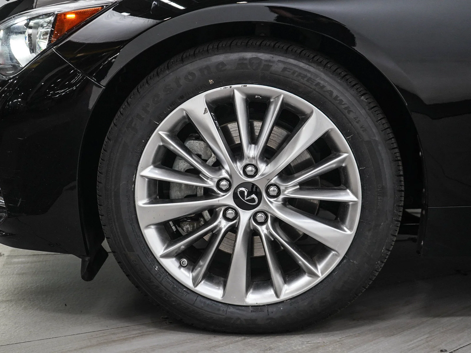 Used 2021 Black Obsidian INFINITI 3.0t LUXE image 27