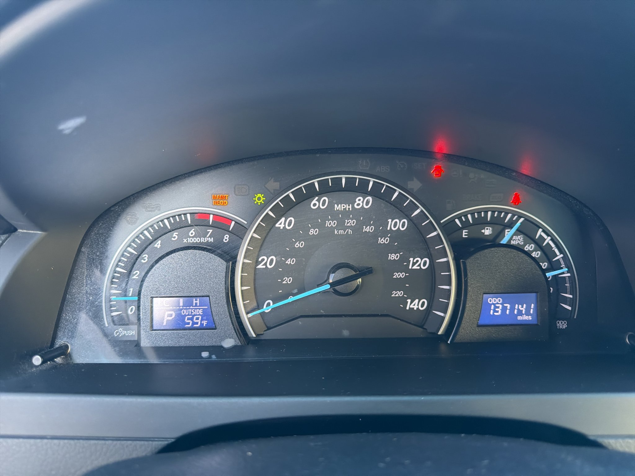 Used 2014 Cypress Pearl Toyota LE image 4
