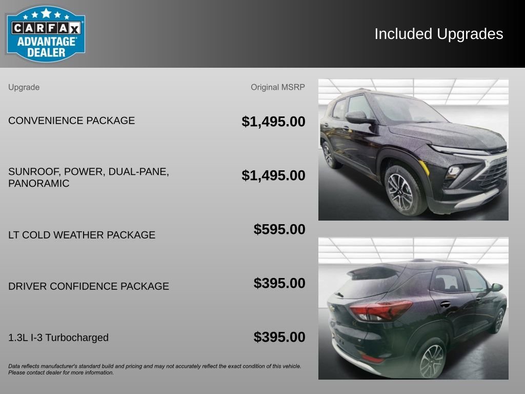 Certified Used 2024 Mosaic Black Metallic Chevrolet LT image 3