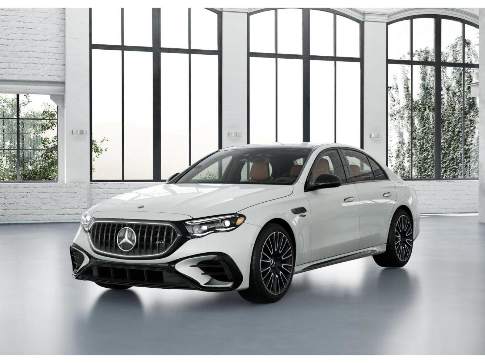 New 2026 MANUFAKTUR Moonlight White Metallic Mercedes-Benz AMG® E 53 E 4MATIC+ Sedan image 53