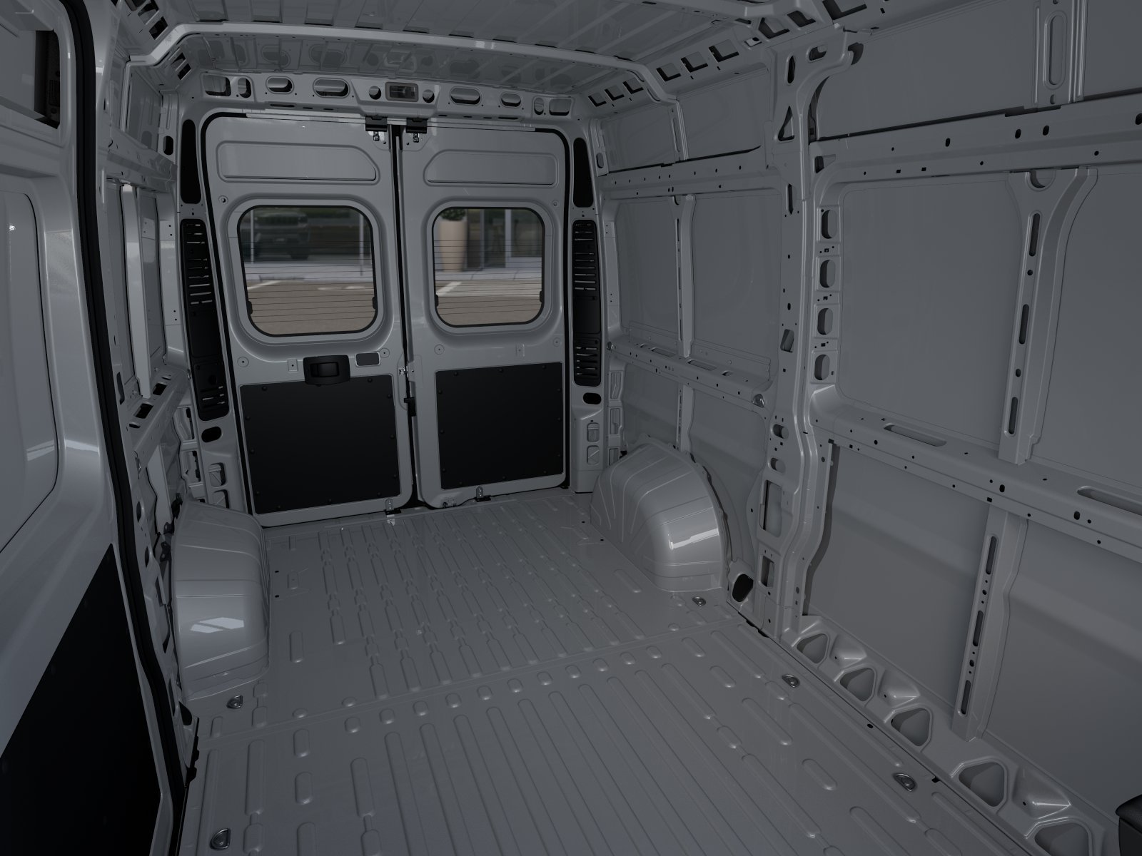 New 2026 Bright White Clearcoat RAM High Roof image 37