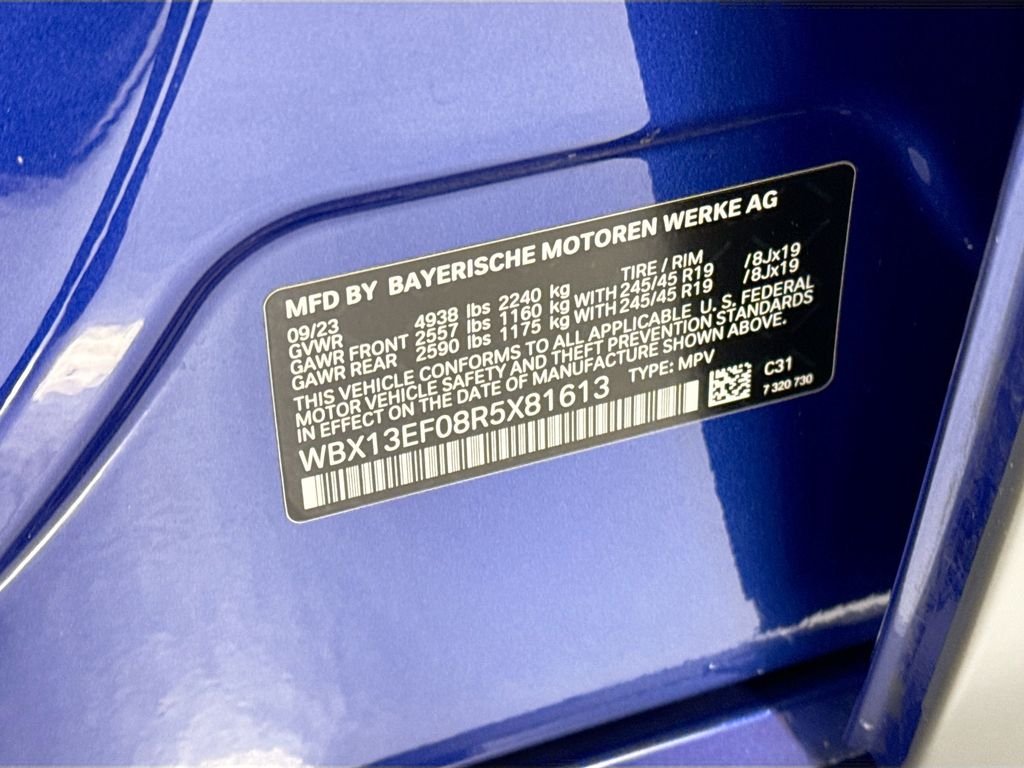 Used 2024 Blue Metallic BMW M35i image 35