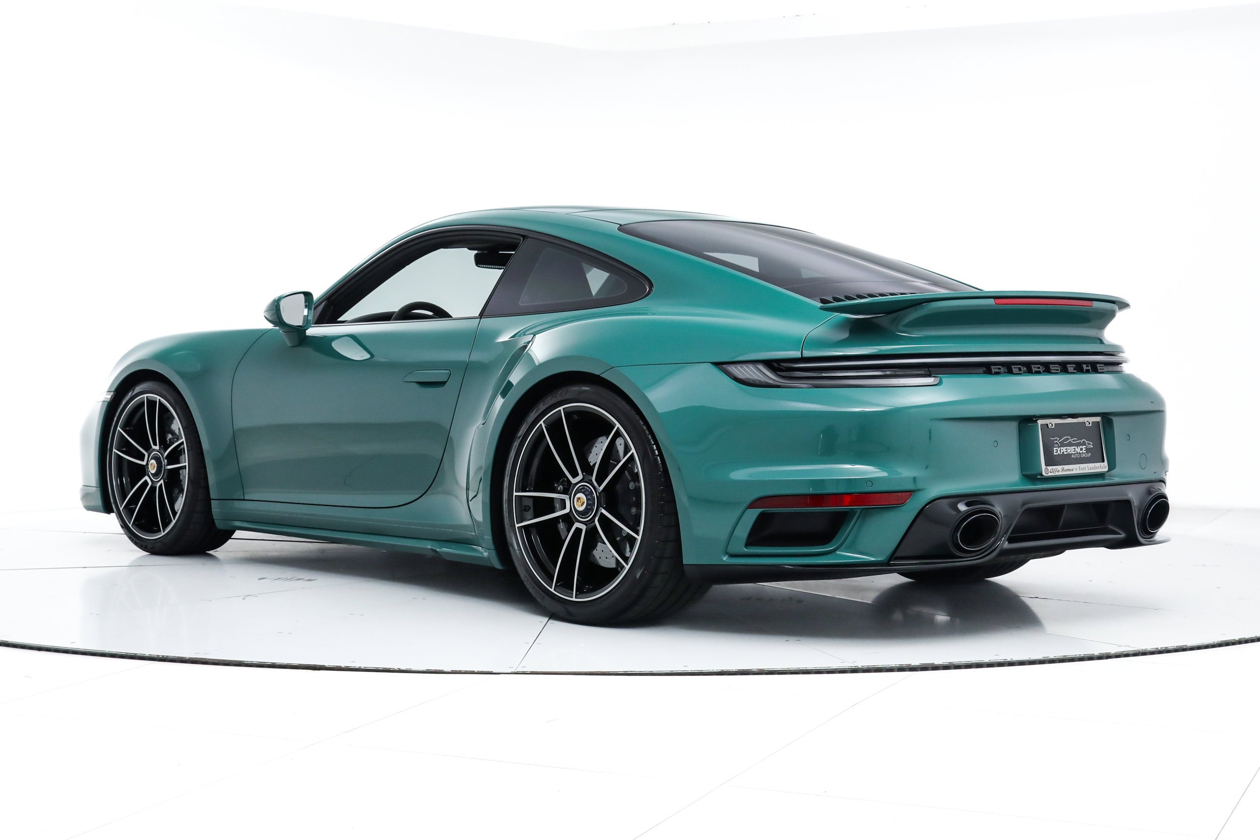 Used 2023 Green Porsche Turbo S Coupe image 3