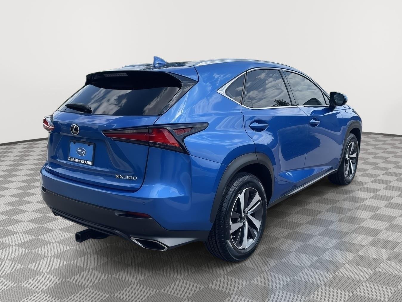 Used 2019 Blue Vortex Metallic Lexus Base image 8