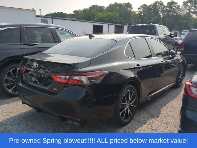 Used 2022 Black Toyota SE image 4