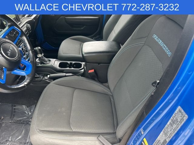 Used 2022 Blue Jeep Unlimited Rubicon 4xe image 18