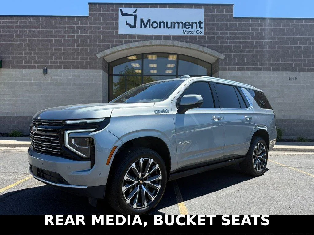 Used 2025 Sterling Grey Metallic Chevrolet HIGH COUNTRY image 1