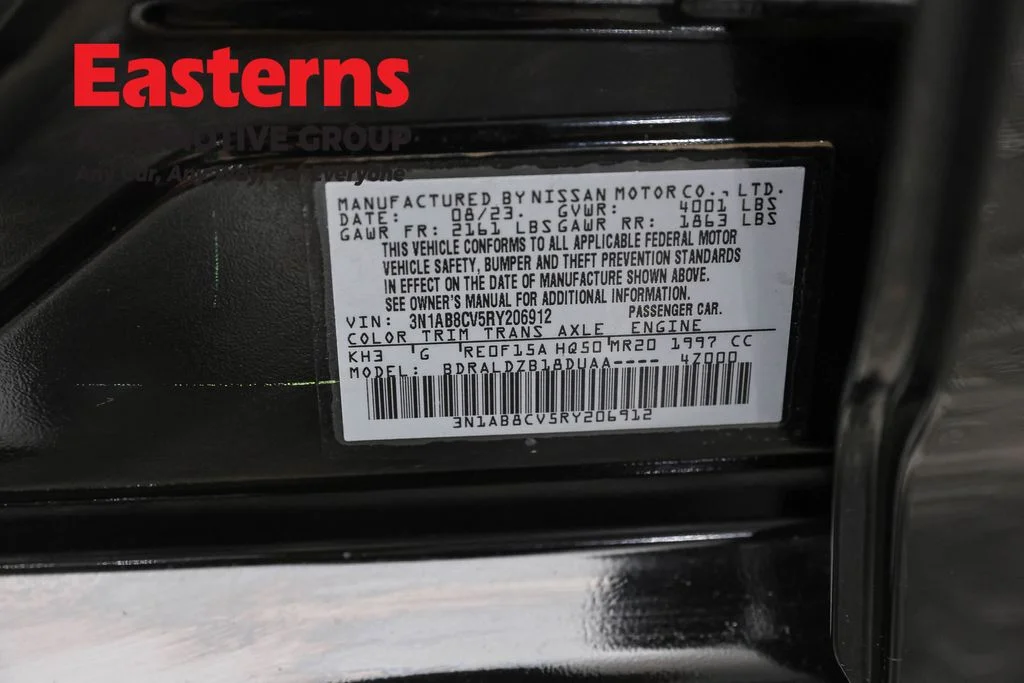 Used 2024 Black Nissan SV image 35