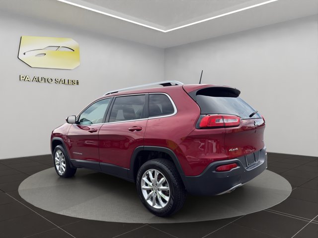 Used 2016 Deep Cherry Red Crystal Pearlcoat Jeep Limited image 5