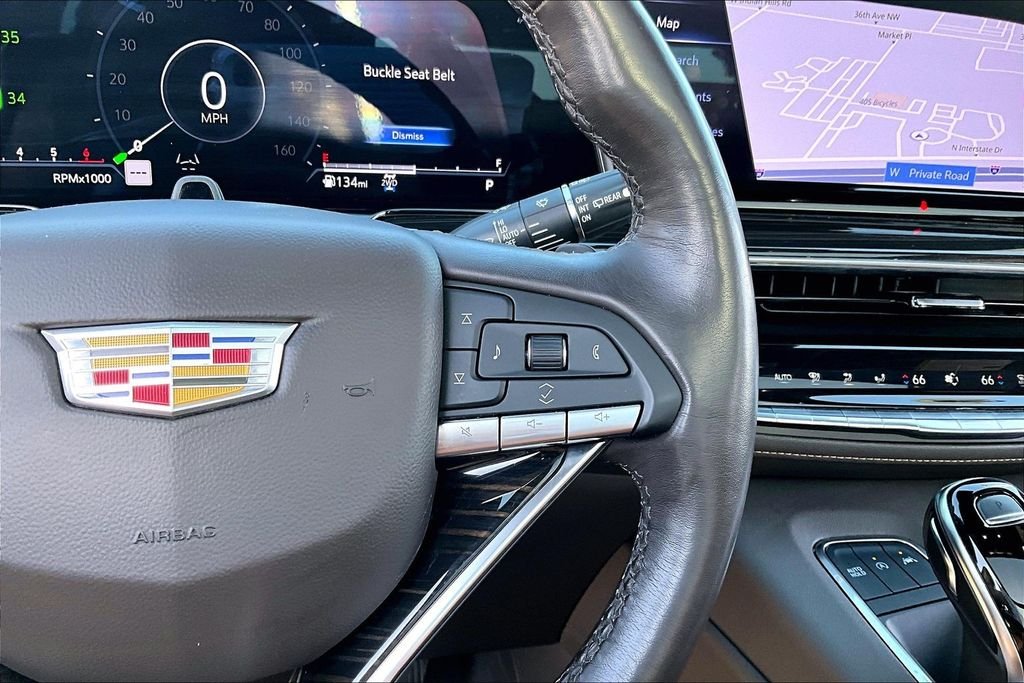 Used 2024 Black Cadillac Premium Luxury image 21