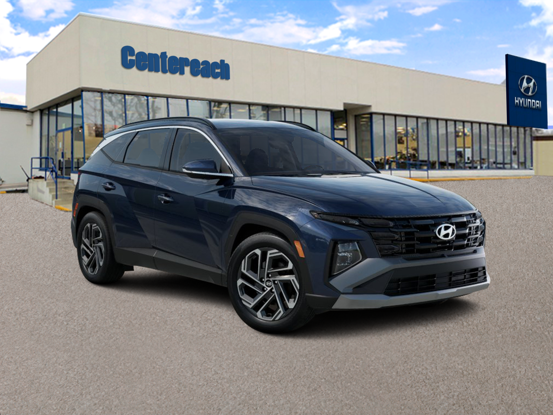 New 2026 Atlantis Blue Hyundai SEL Plus AWD image 7
