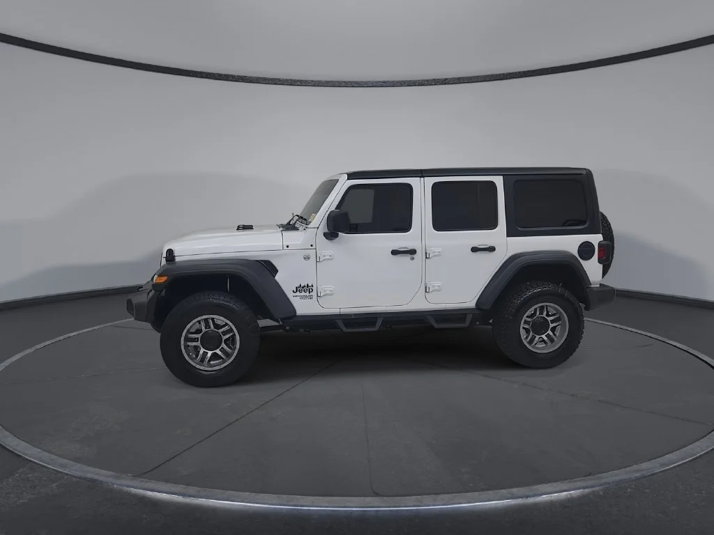 Certified Used 2018 White Jeep Unlimited Sport image 10