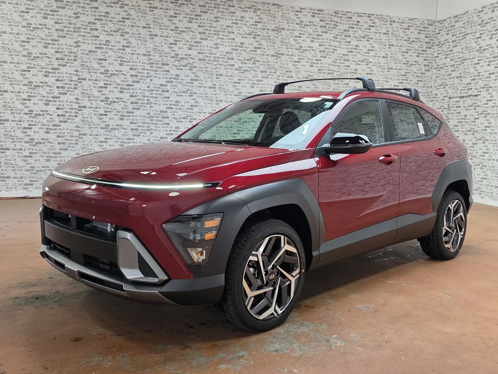 New 2026 Ultimate Red Metallic Hyundai SEL Premium image 3
