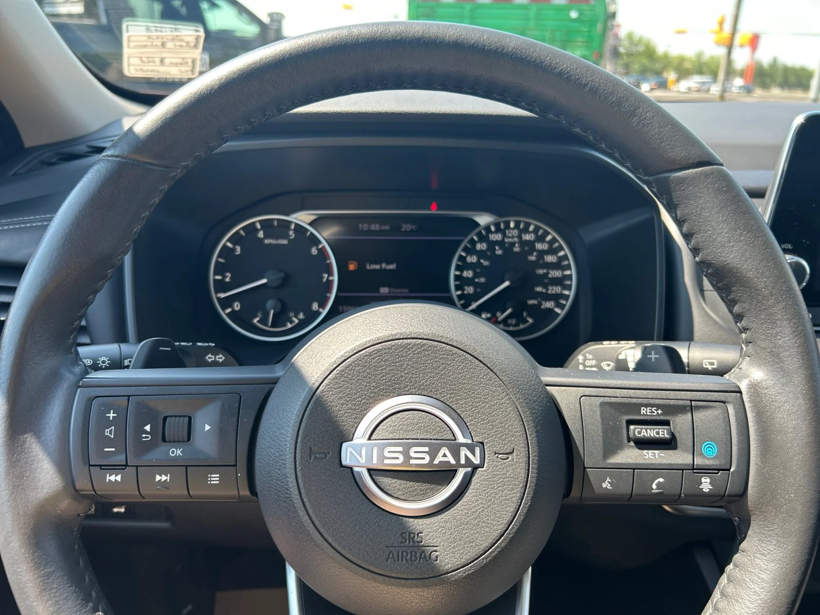 Used 2024 RED METALLIC Nissan SV Moonroof AWD image 23