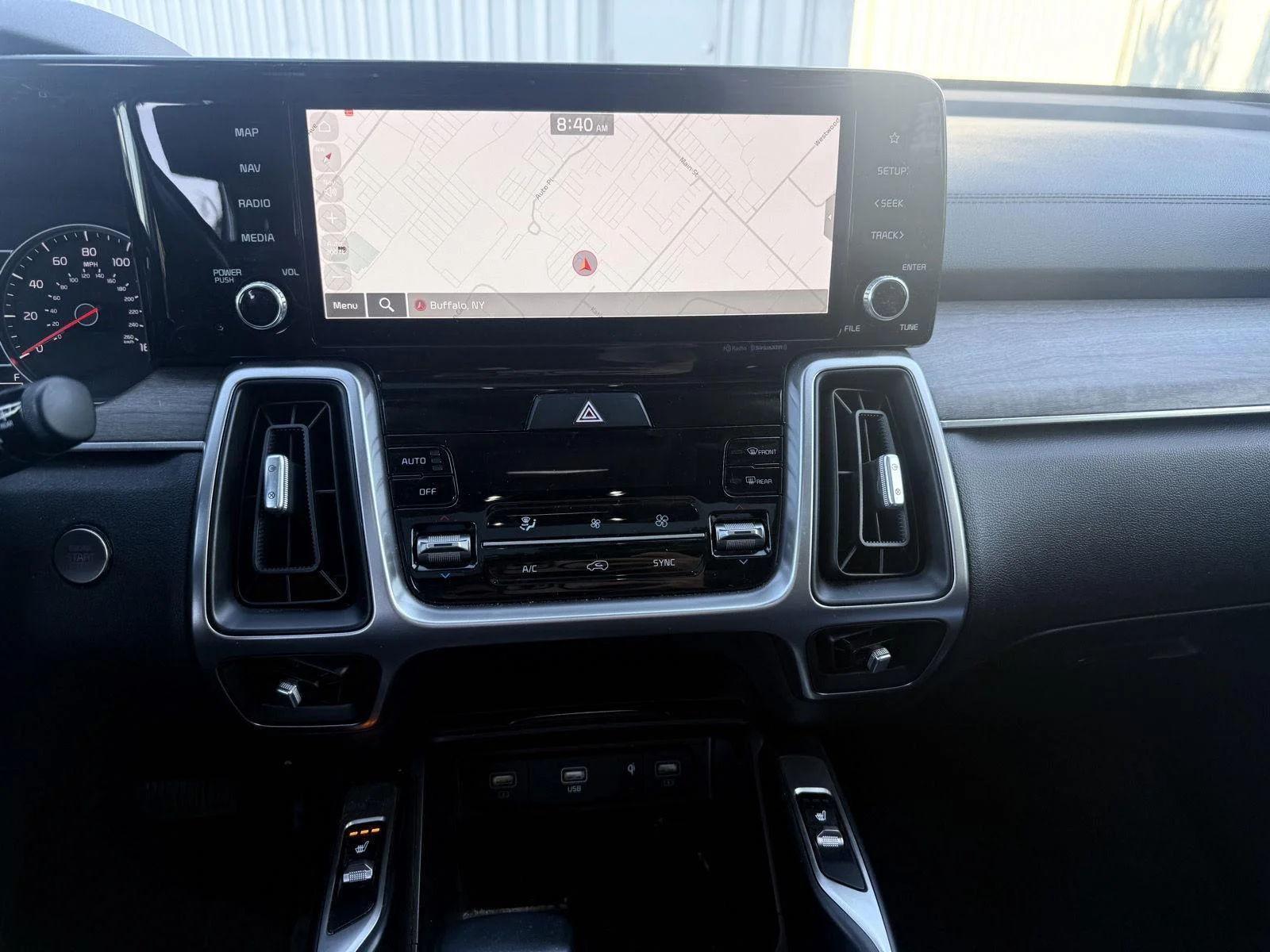Used 2023 Wolf Gray Kia X-Line EX image 10