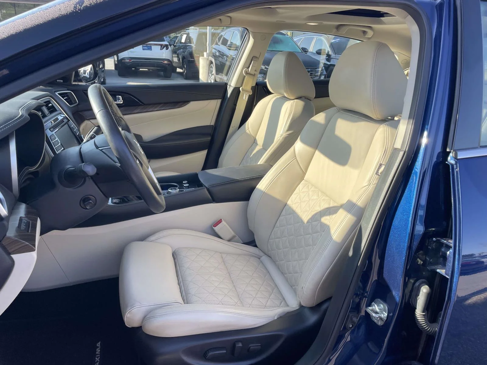 Used 2017 Deep Blue Pearl Nissan Platinum image 8