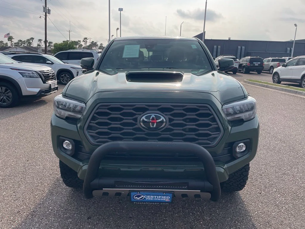 Used 2021 Green Toyota TRD Sport image 2