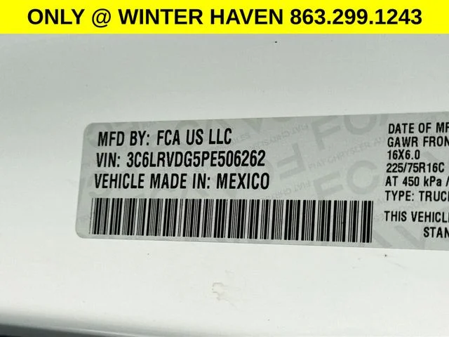 Used 2023 White Ram High Roof image 28