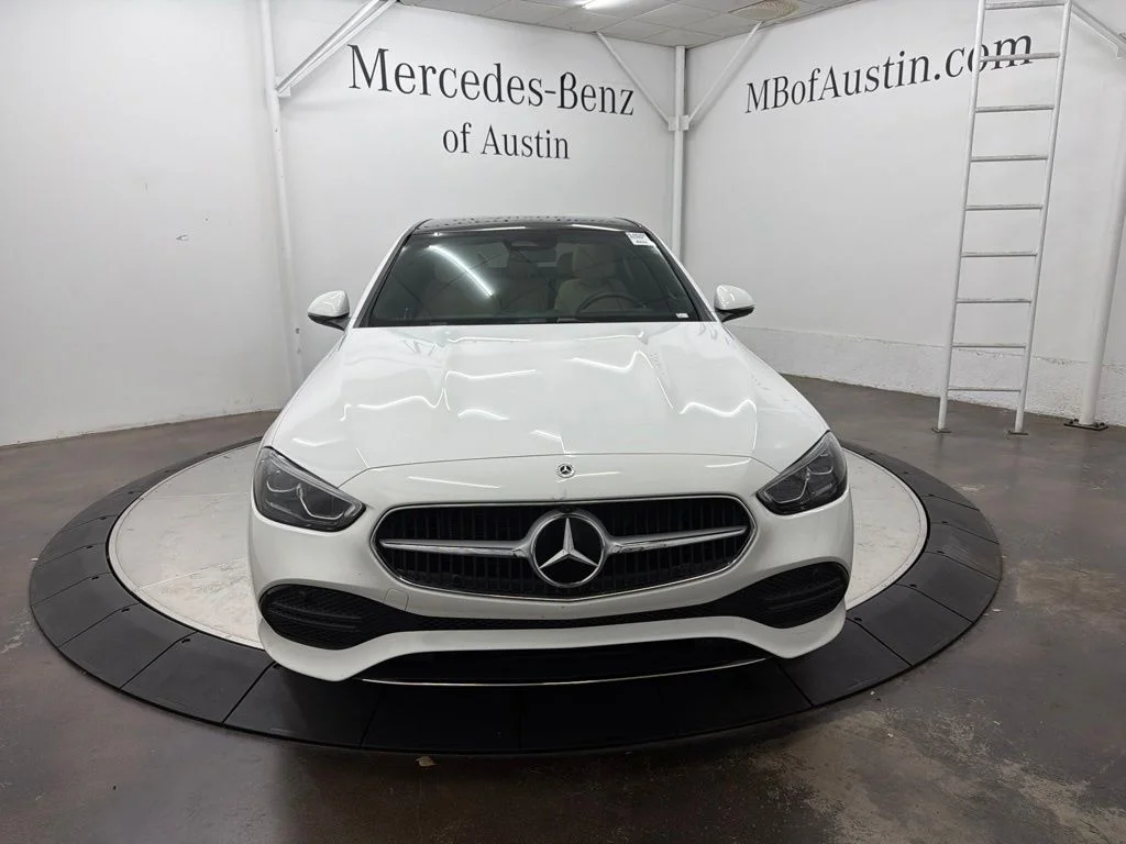 Certified Used 2026 White Mercedes-Benz C 300 image 2