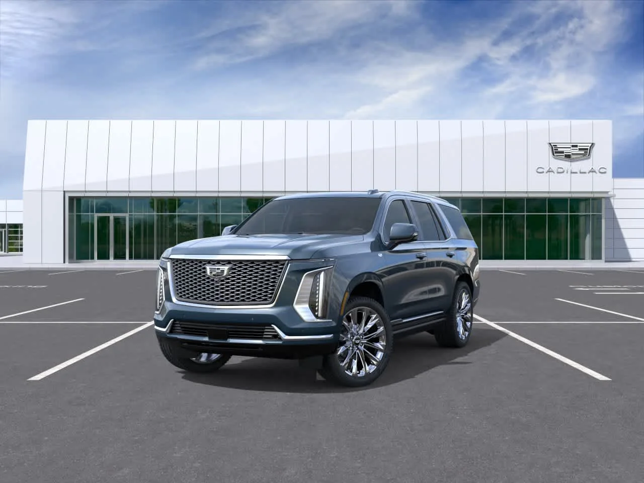 New 2026 Deep Sea Metallic Cadillac Platinum Luxury image 8