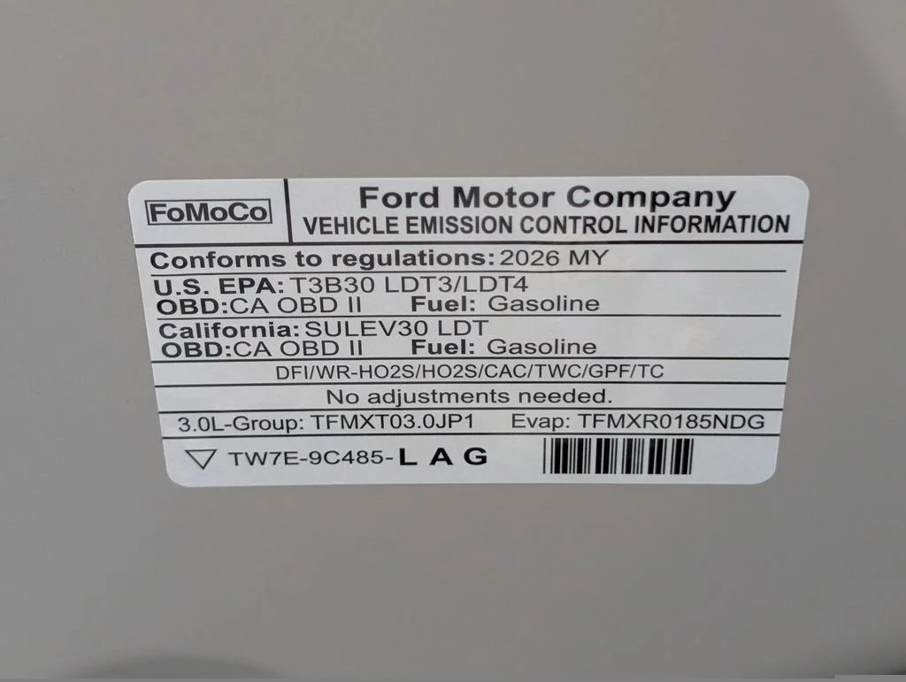 New 2026 Space White Metallic Ford ST image 26