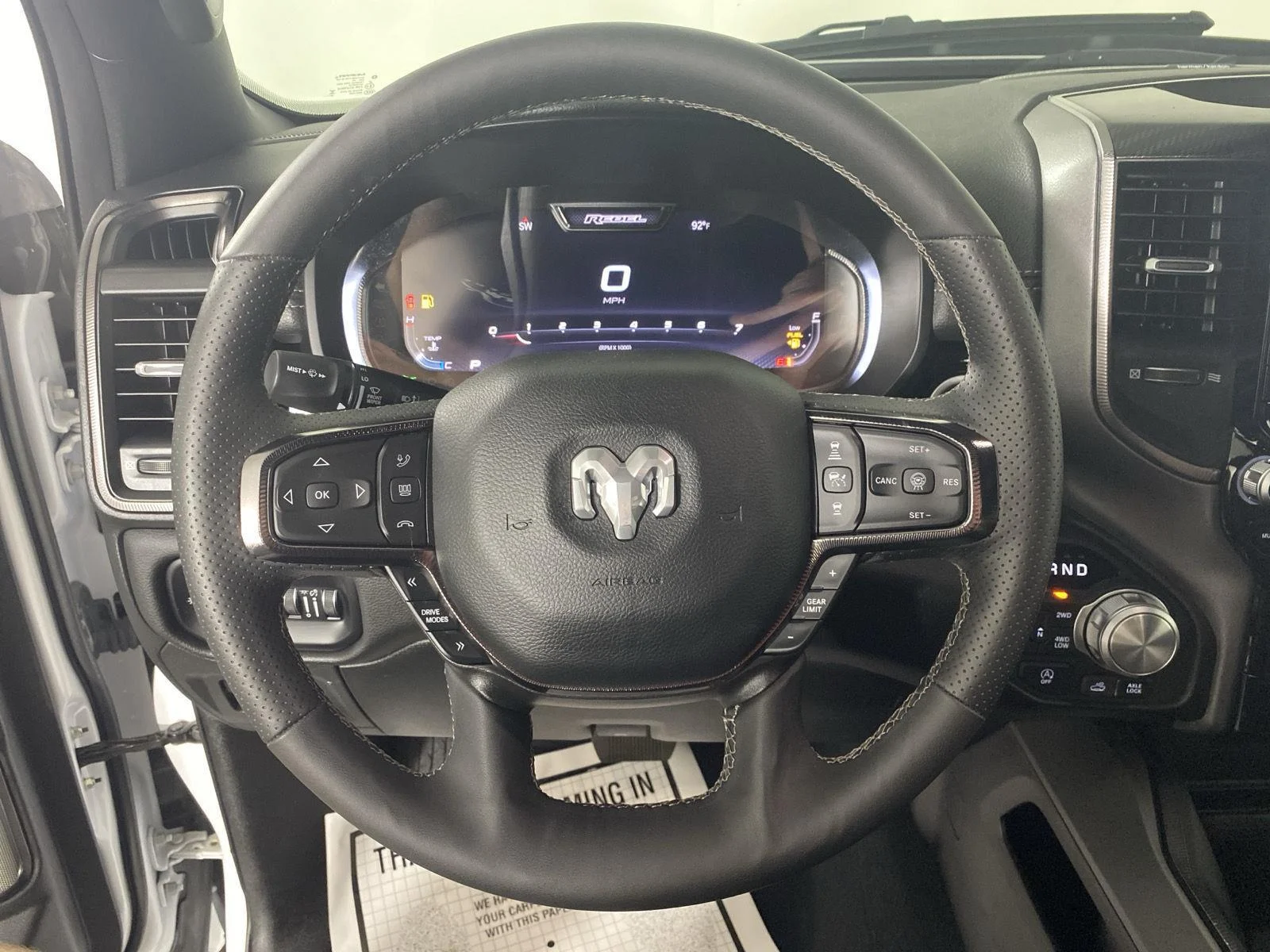 Used 2025 Bright White Clearcoat Ram Rebel image 20