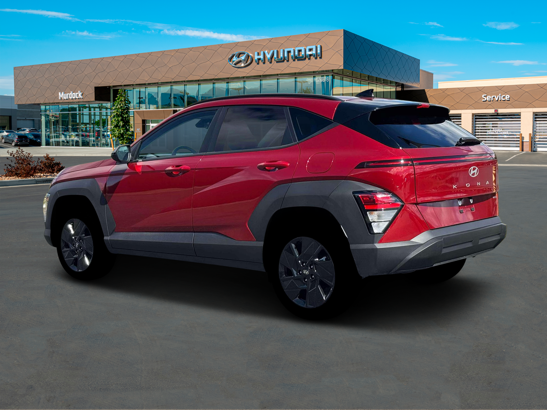 New 2026 Ultimate Red Metallic Hyundai SEL Sport AWD image 2