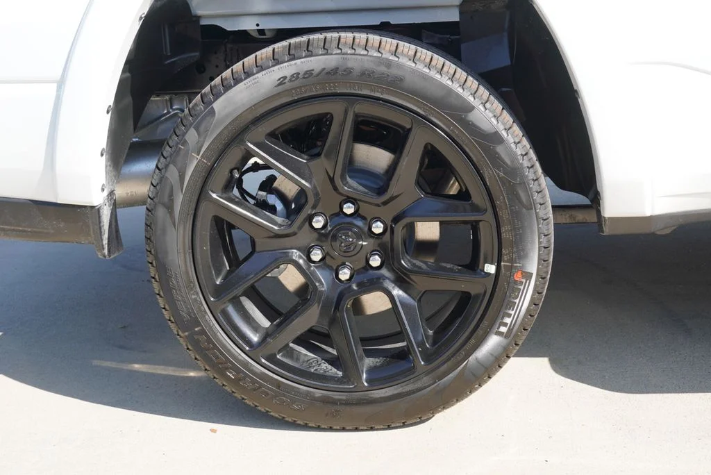 New 2026 Bright White Clear-Coat Exterior Paint RAM Laramie image 9