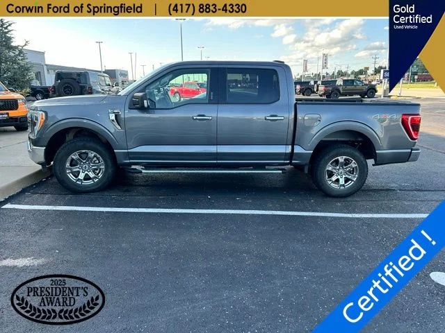 Used 2022 Carbonized Gray Metallic Ford XLT image 4