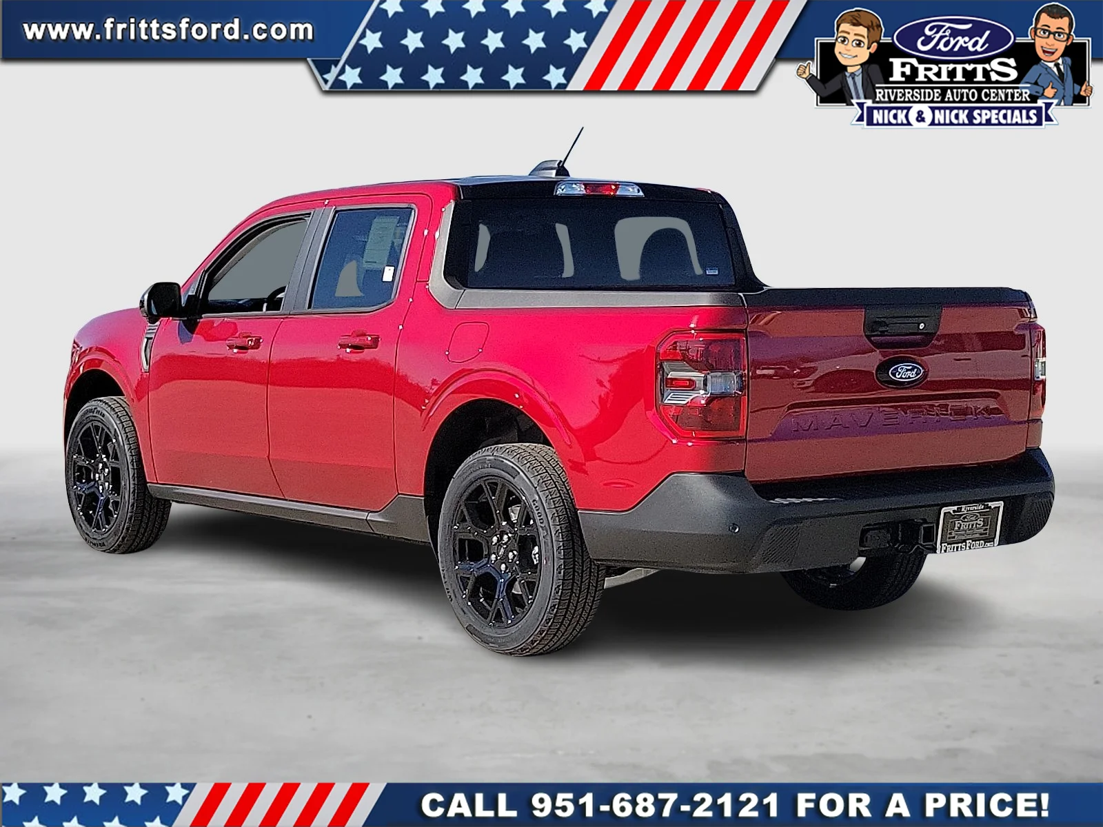 New 2026 Ruby Red Metallic Tinted Clearcoat Ford Lariat® image 2