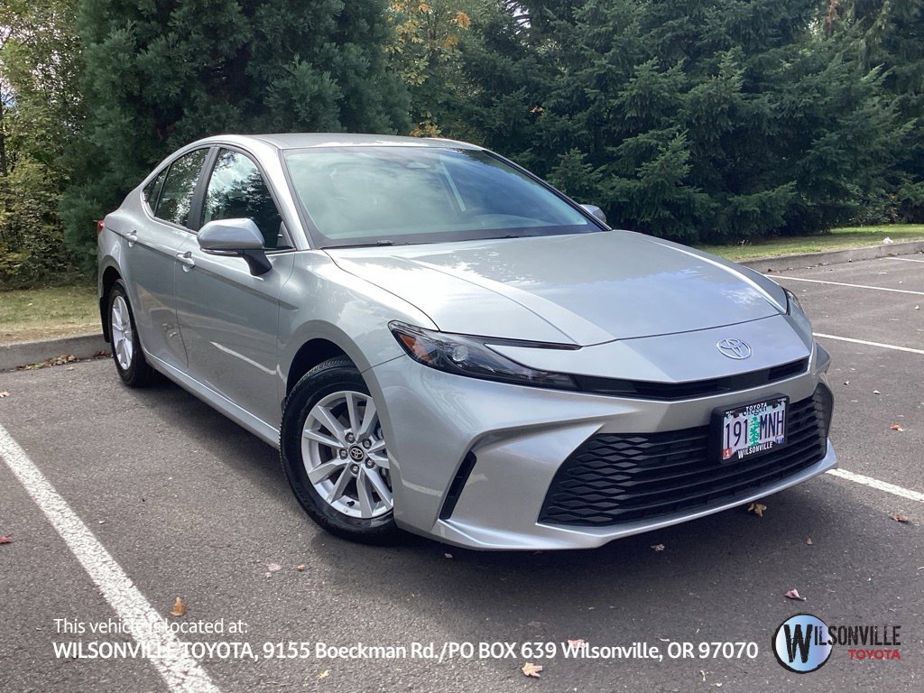 Certified Used 2025 Silver Toyota LE image 1