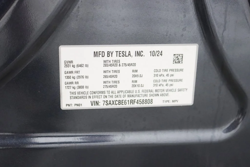 Used 2024 Black Tesla Plaid image 41