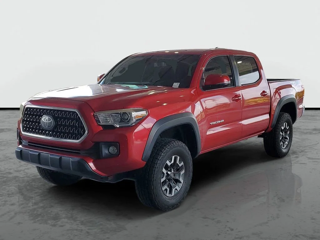 Used 2018 Barcelona Red Metallic Toyota TRD Off Road image 4