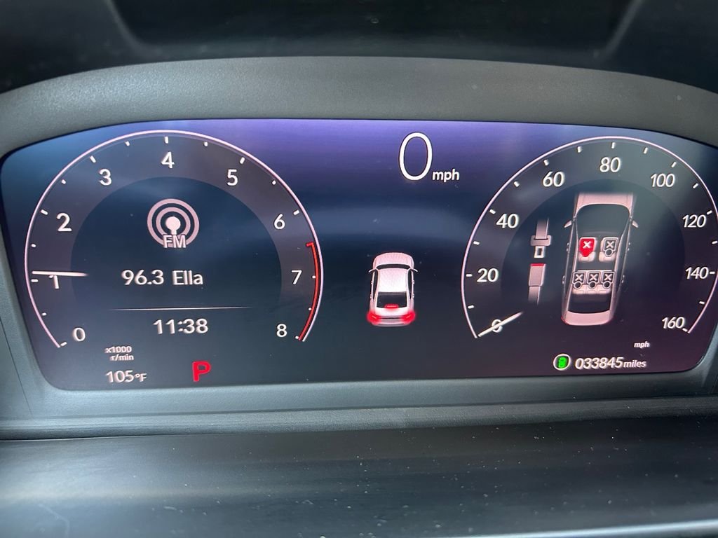 Used 2024 Red Honda EX image 10