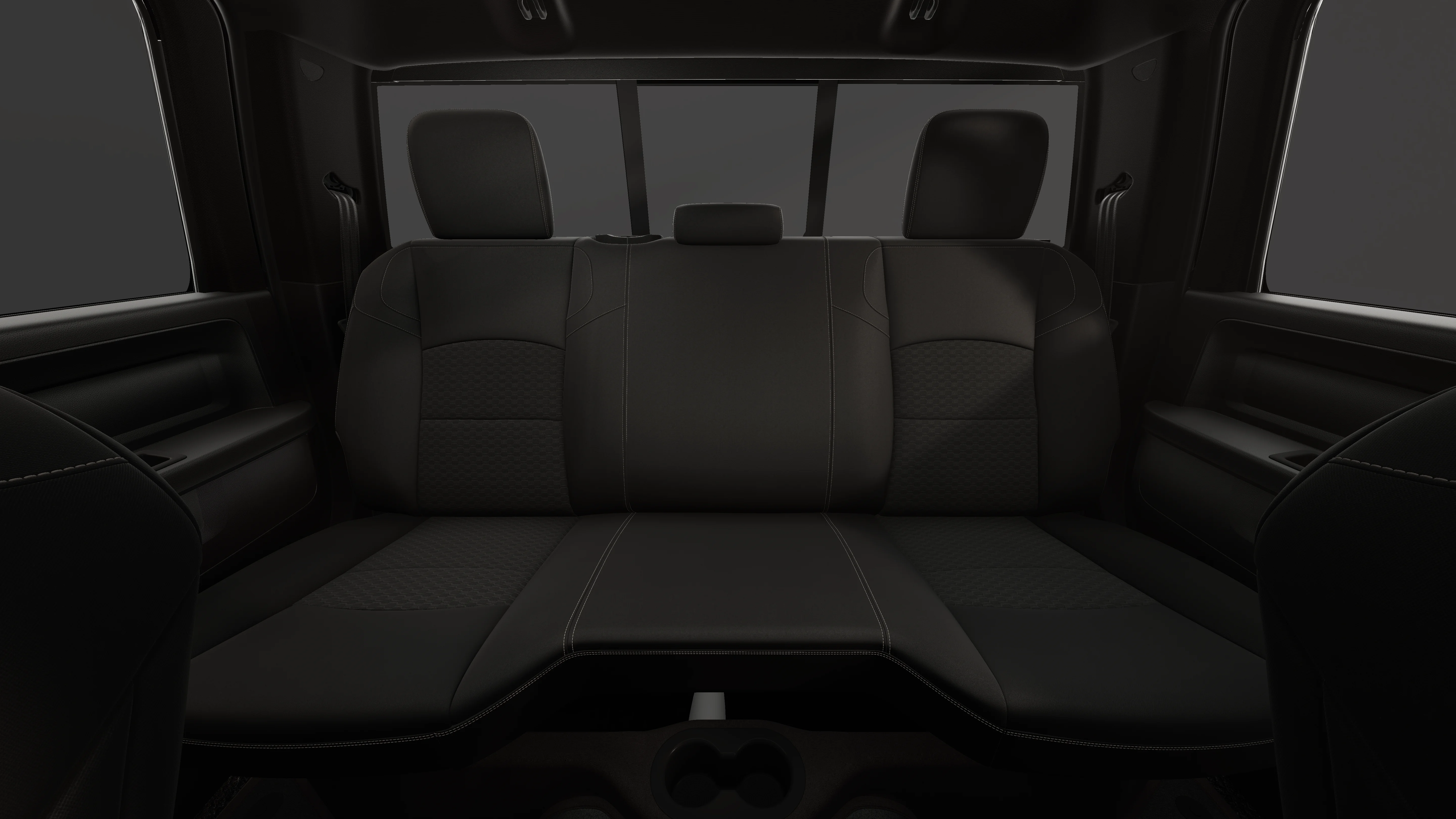 New 2026 Diamond Black Crystal Pearl-Coat Exterior Paint RAM  image 3