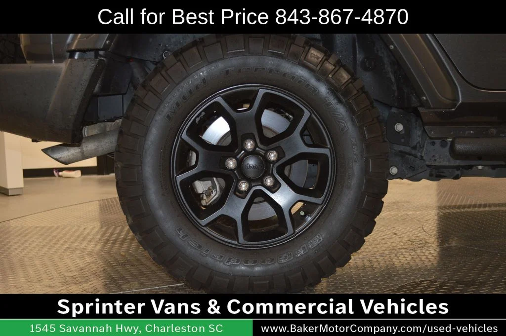 Used 2022 Gray Jeep Unlimited Willys image 13