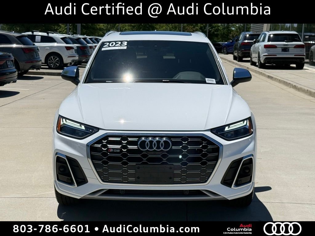 Certified Used 2023 White Audi Premium Plus image 8