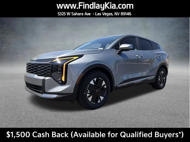 New 2026 Gray Kia LX image 1
