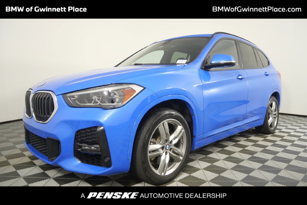 Used 2021 Misano Blue Metallic BMW xDrive28i image 1