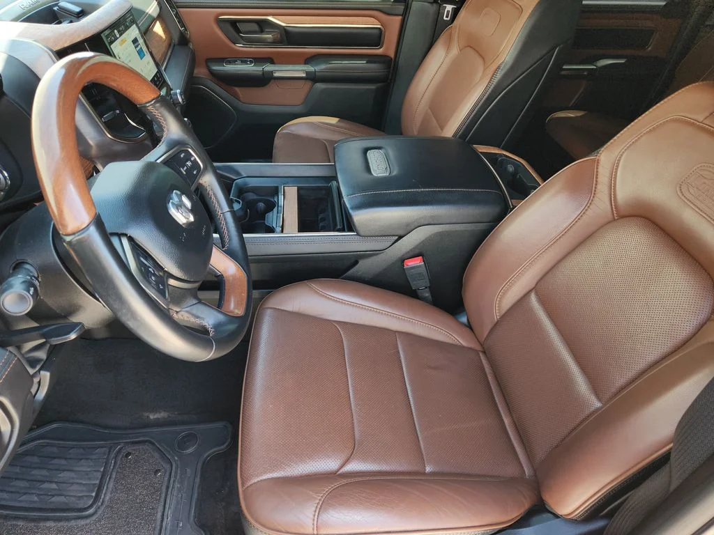 Used 2022 Diamond Black Crystal Pearlcoat Ram Longhorn image 16