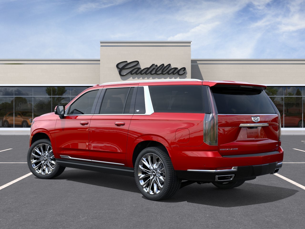 New 2026 Radiant Red Tintcoat Cadillac Platinum Luxury image 3