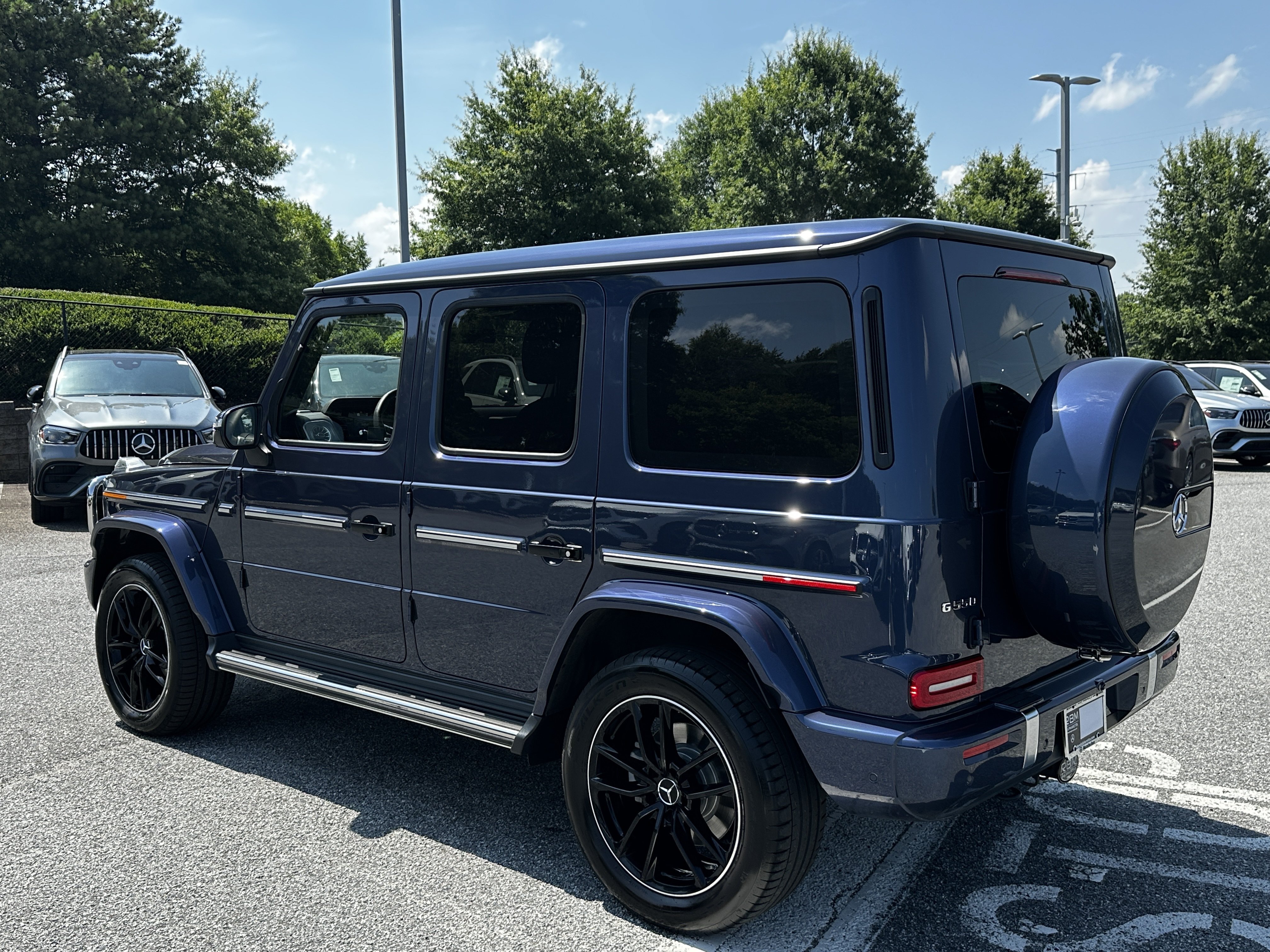 Certified Used 2025 Blue Mercedes-Benz G 550 image 6