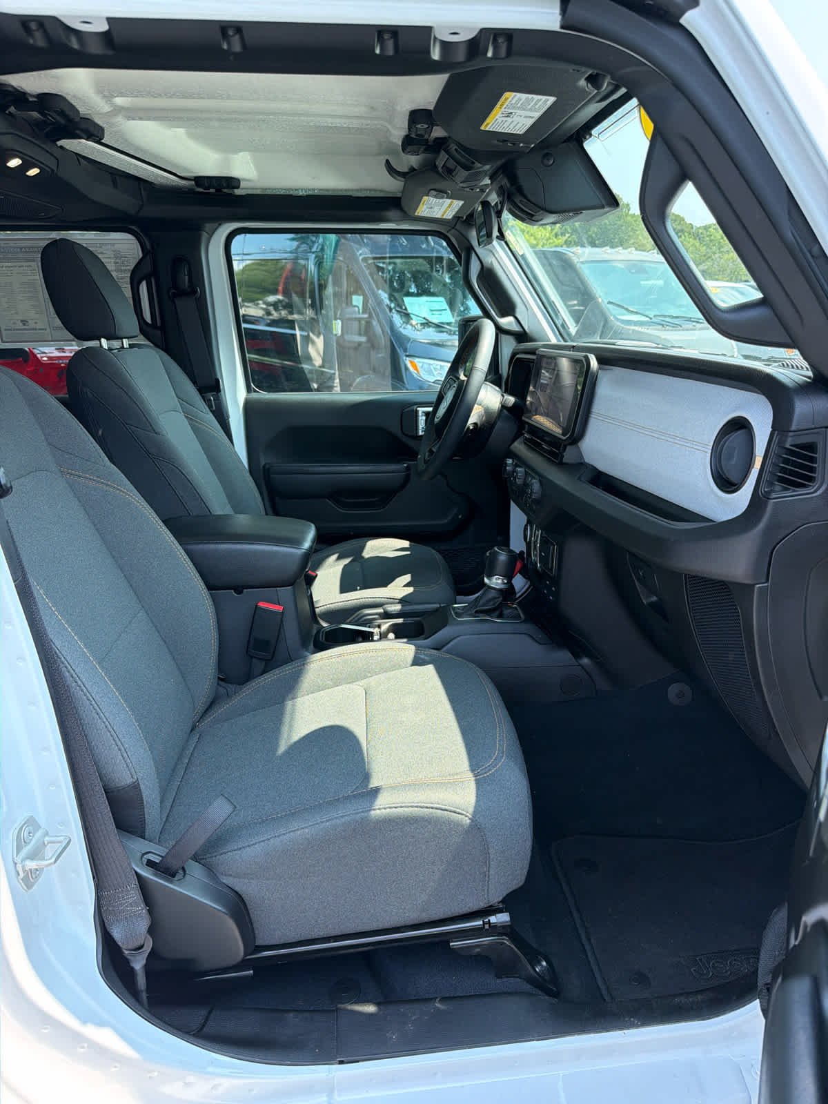 Certified Used 2024 Bright White Clearcoat Jeep Sport S image 22