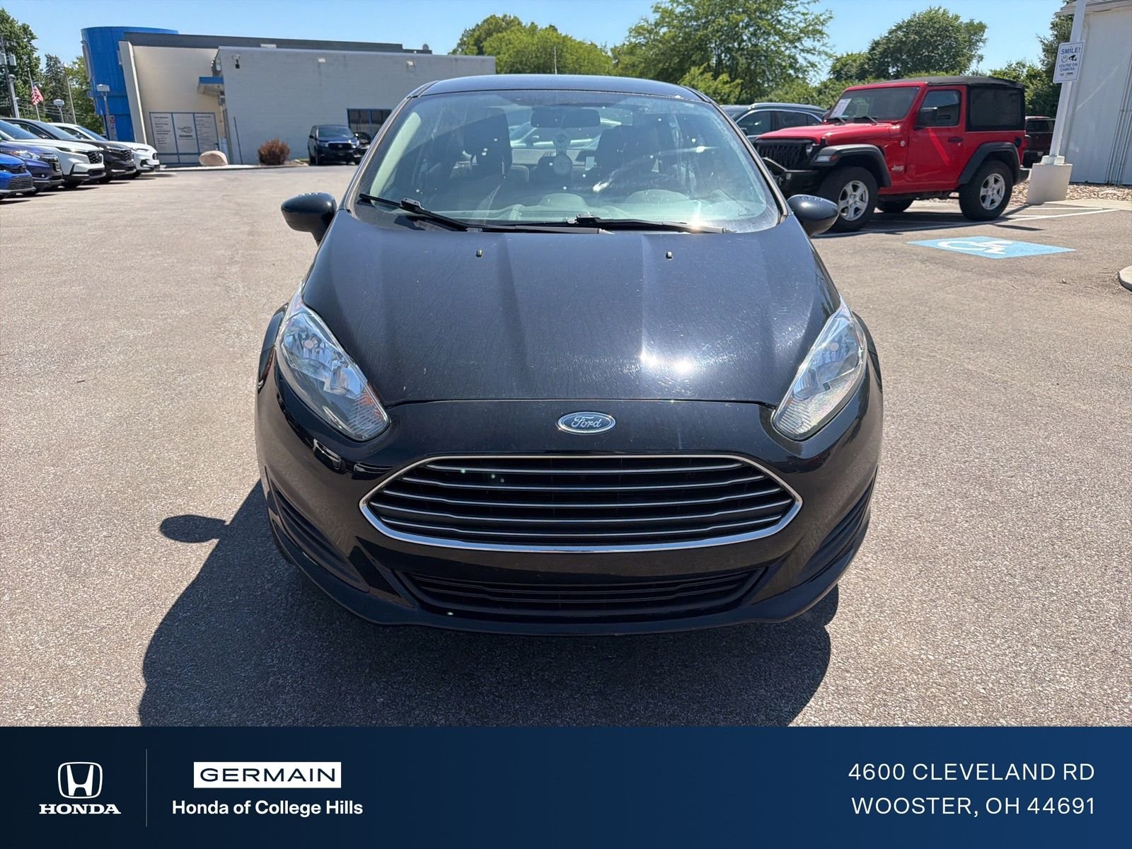 Used 2019 Ford Fiesta SE with VIN 3FADP4BJ1KM129297 for sale in Wooster, OH