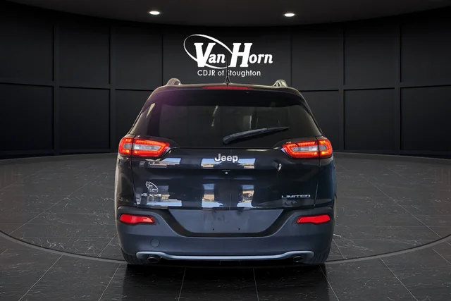 Used 2014 Brilliant Black Crystal Pearlcoat Jeep Limited image 6
