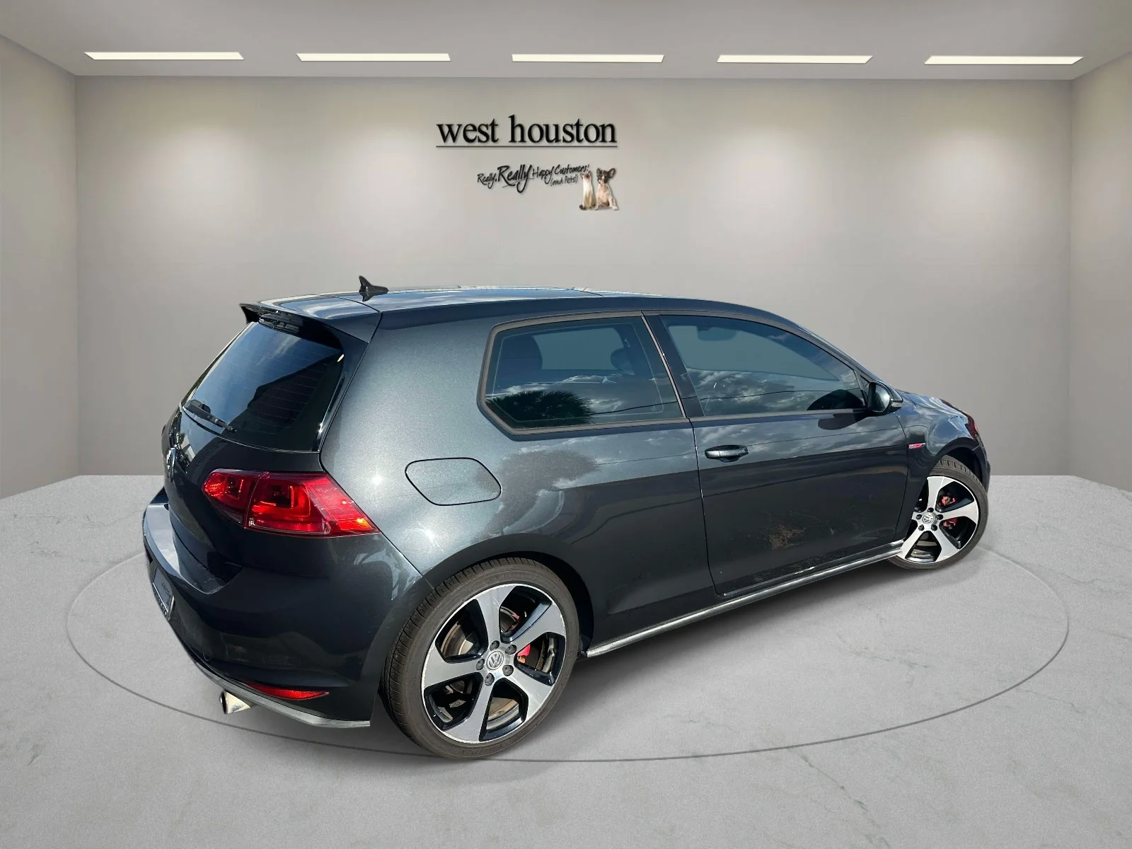 Used 2015 Carbon Steel Gray Metallic Volkswagen 2dr HB DSG S image 6
