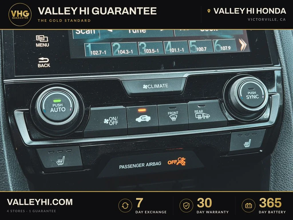 Used 2018 Crystal Black Pearl Honda EX image 25