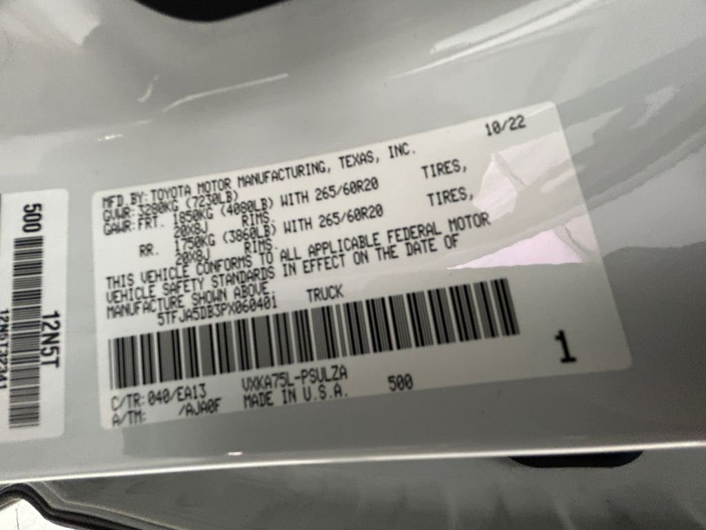 2023 Toyota Tundra Limited - Photo 20