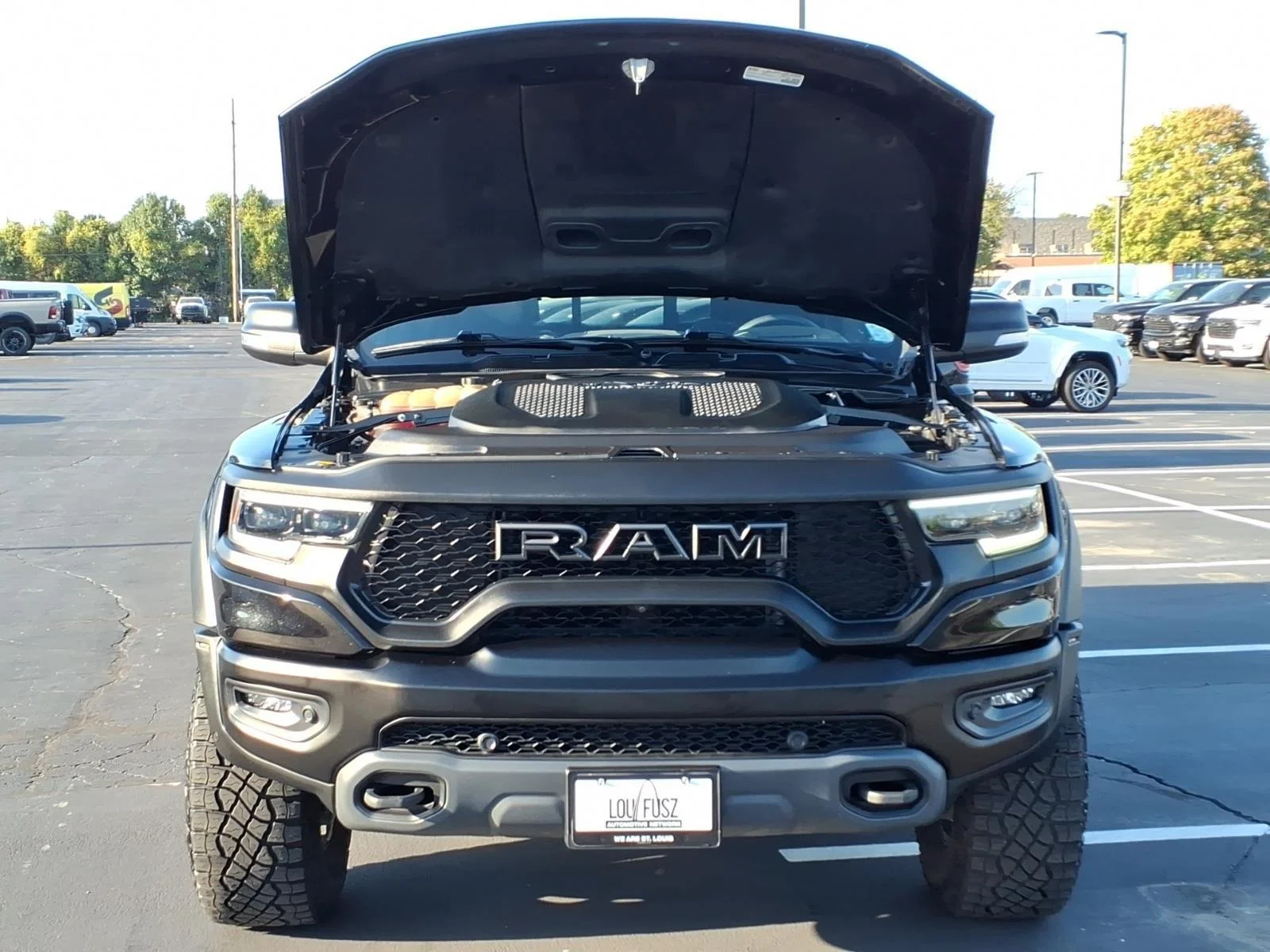 Used 2022 Diamond Black Crystal Pearlcoat Ram TRX image 32