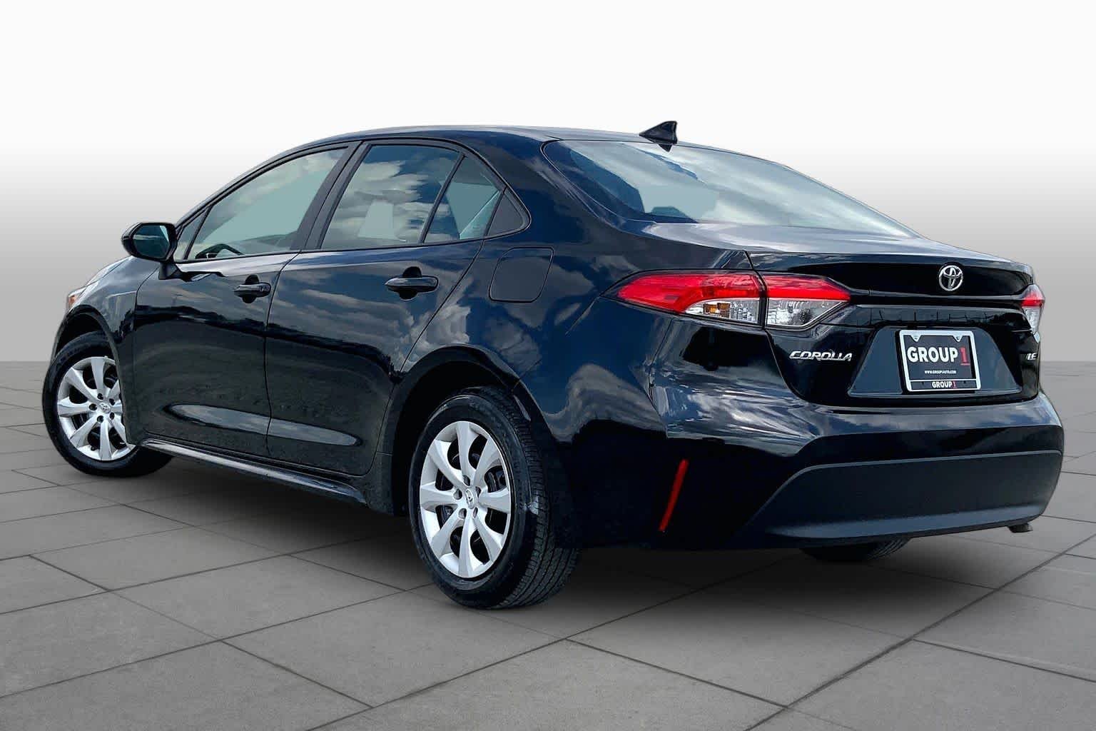 Used 2024 Midnight Black Metallic Toyota LE image 12